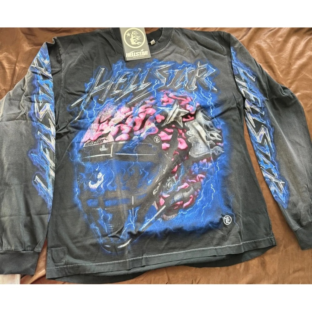 Hellstar Brain Helmet Long Sleeve T-shirt